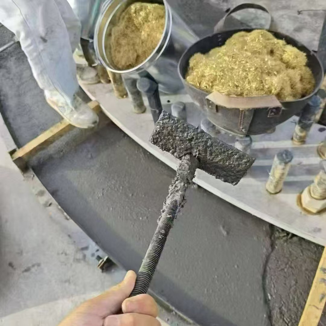 桃山C120钢纤维高强无收灌浆料 轧机压缩机汽轮机发电机锻压设备底座灌浆材料